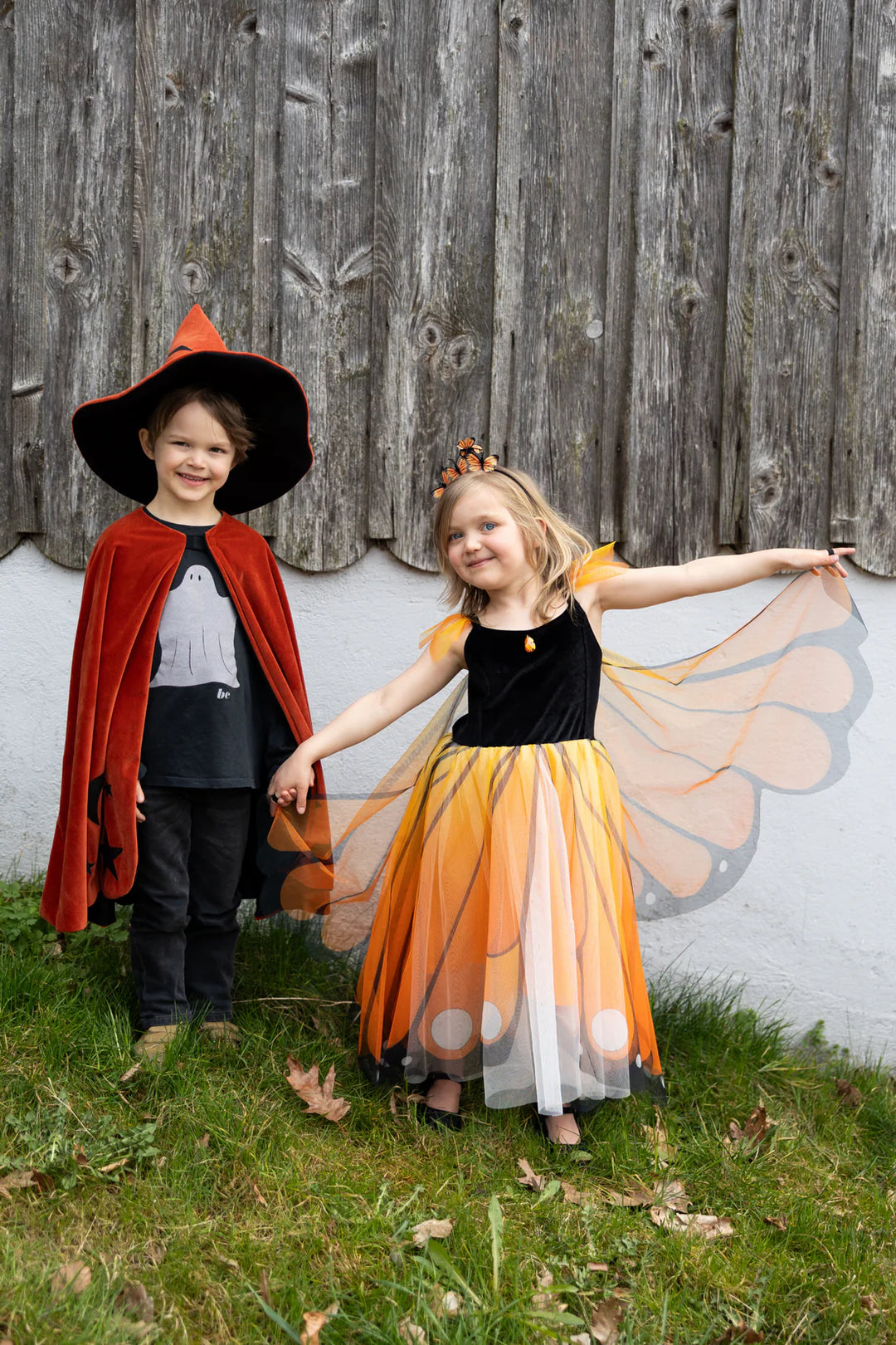 Great Pretenders Butterfly Twirl Dress with Wings &amp; Headband - Monarch