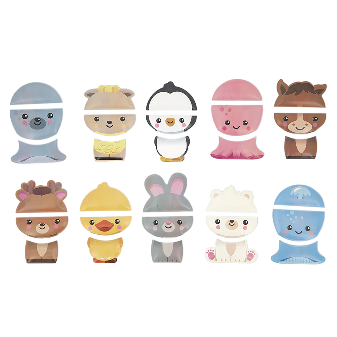 Janod Bath Mix &amp; Match - Animals