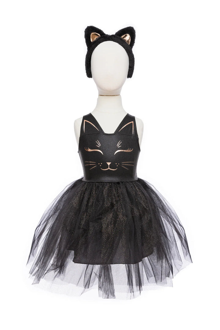 Great Pretenders Black Cat Dress &amp; Headpiece