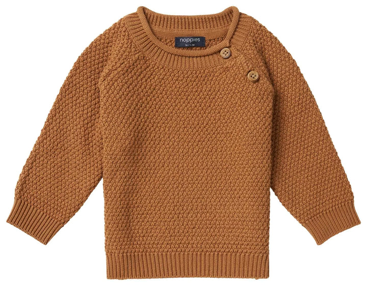 Noppies Pullover Trumbull Long Sleeve- Chipmunk Noppies Pullover Trumbull Long Sleeve- Chipmunk