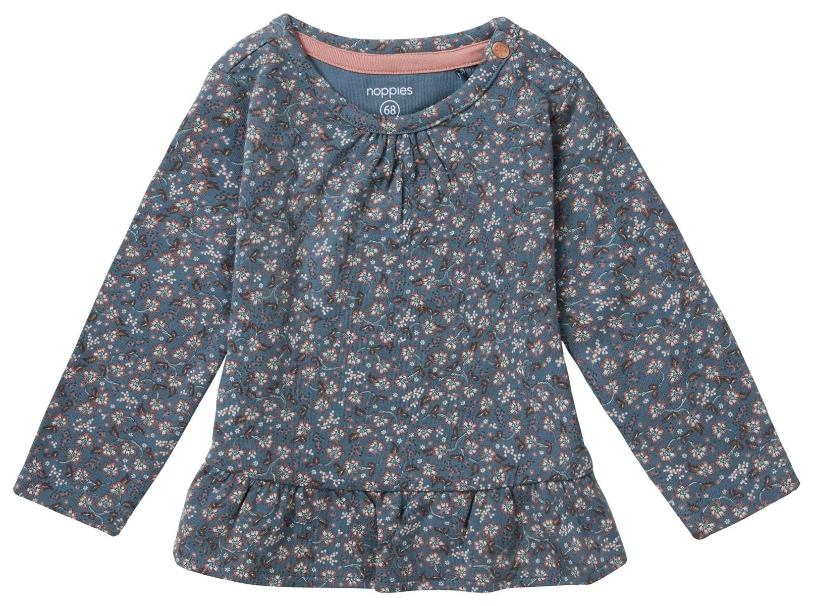Noppies Vesper Long Sleeve Allover Print Tee- Storm Blue Noppies Vesper Long Sleeve Allover Print Tee- Storm Blue