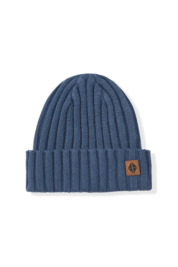 Kyte Baby Chunky Knit Ribbed Beanie - Oxford