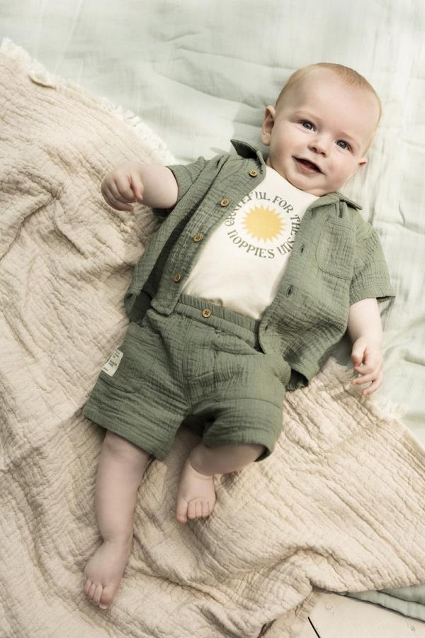 Noppies Shirt Ballville - Agave Green Noppies Shirt Ballville - Agave Green