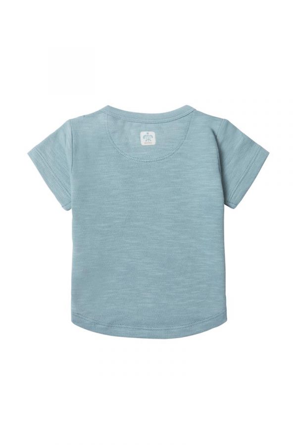 Noppies Boys Short Sleeve Tee Bartlett - Blue Fog Arona