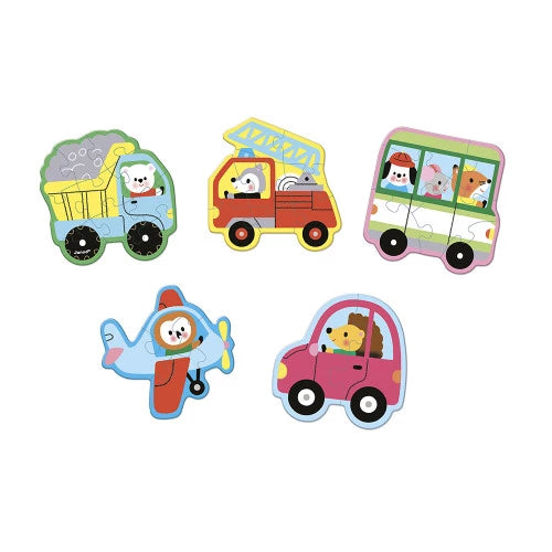 Janod Puzzle - Baby Vehicles