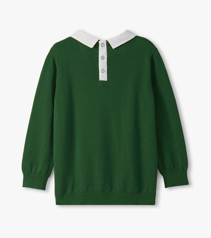 Hatley Little Pea Sweater - Eden Green