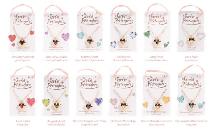 Great Pretenders Birthstone Locket Necklace - Assorted