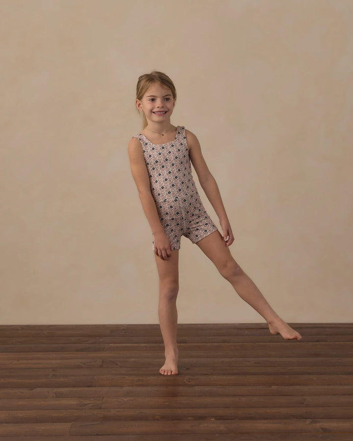 Rylee and Cru Malibu Bodysuit - Blue Primrose