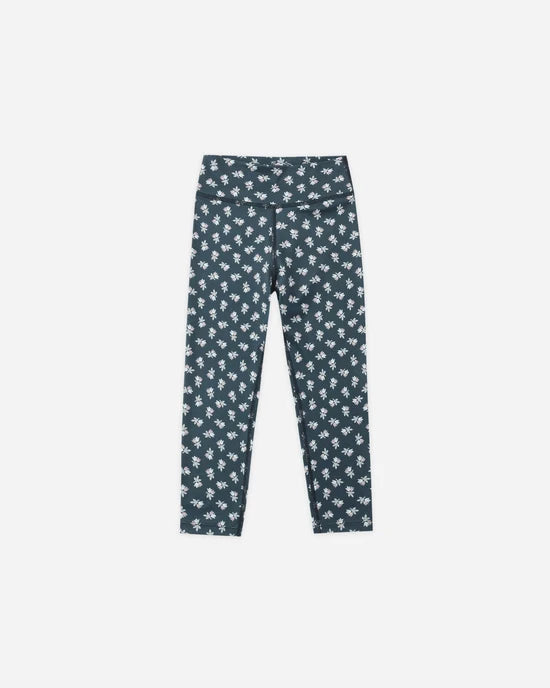 Rylee and Cru Basic Legging - Blue Blooms