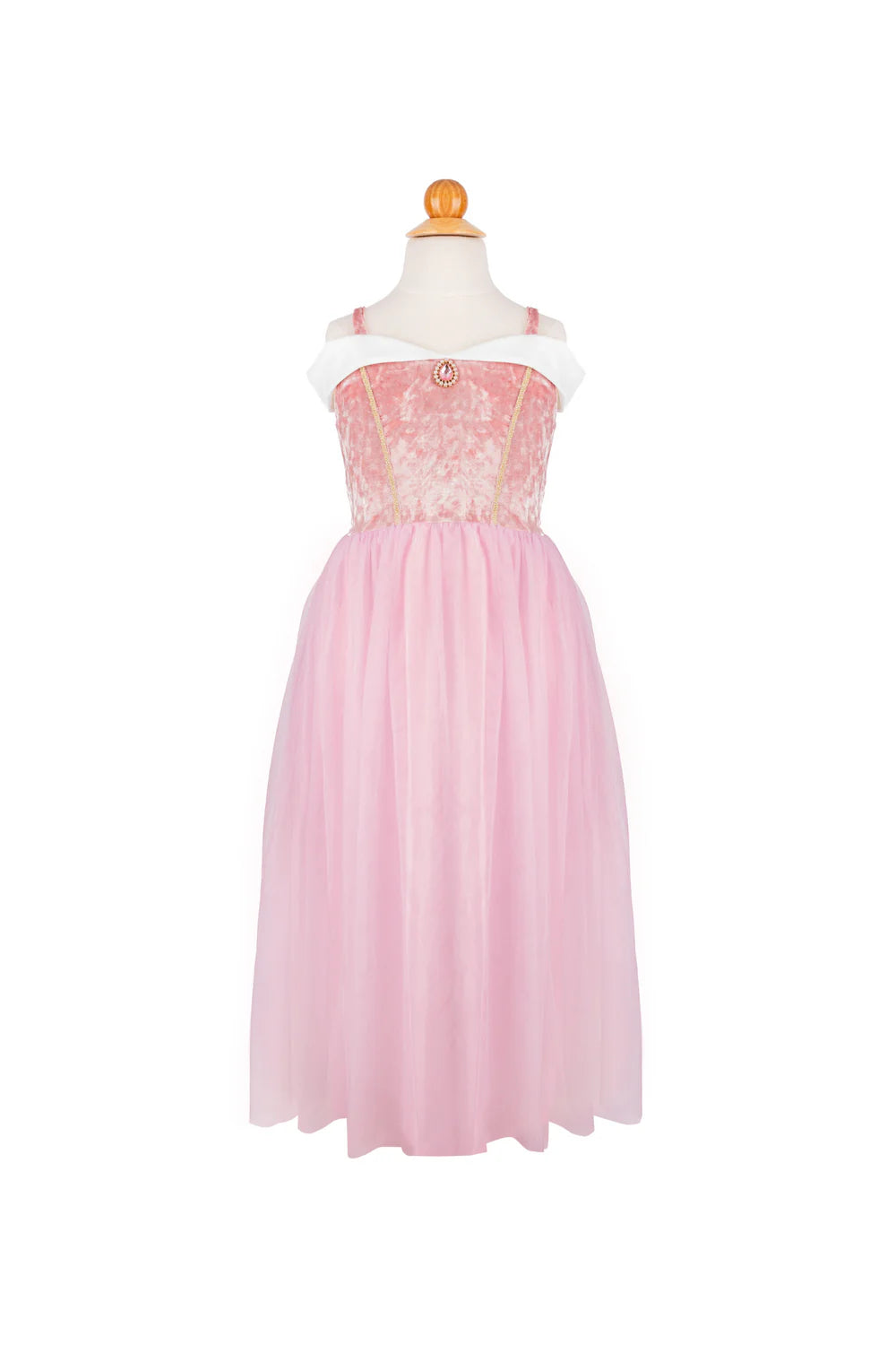 Great Pretenders Velvety Soft Sleeping Sweetheart Princess Gown with Arm Warmers
