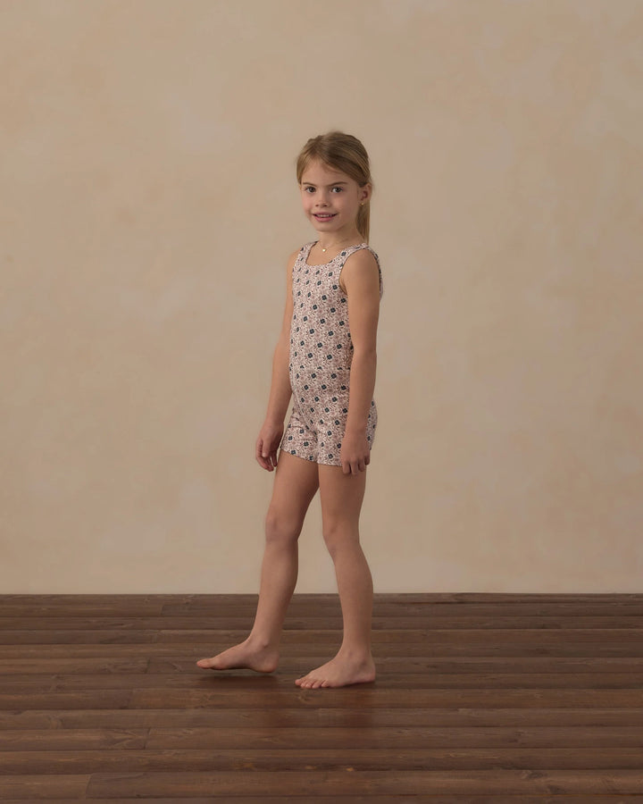 Rylee and Cru Malibu Bodysuit - Blue Primrose