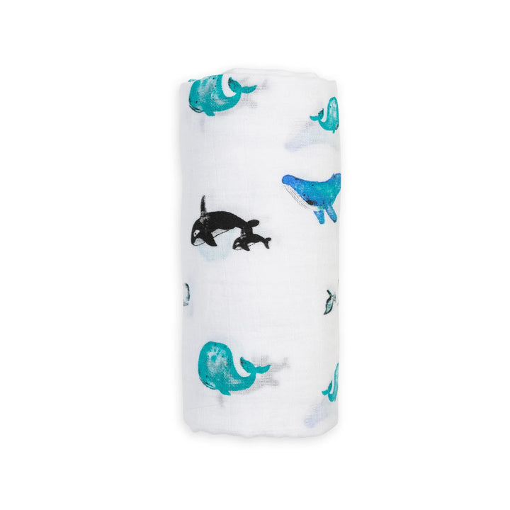 Lulujo Cotton Muslin Swaddle Blanket