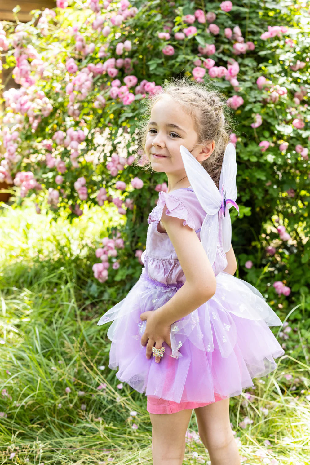 Great Pretenders Flutter Butterfly Skirt &amp; Wings Set - Lilac
