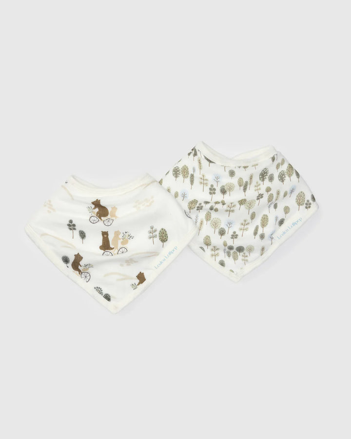 LouLou Lollipop Muslin Bandana Bib Set