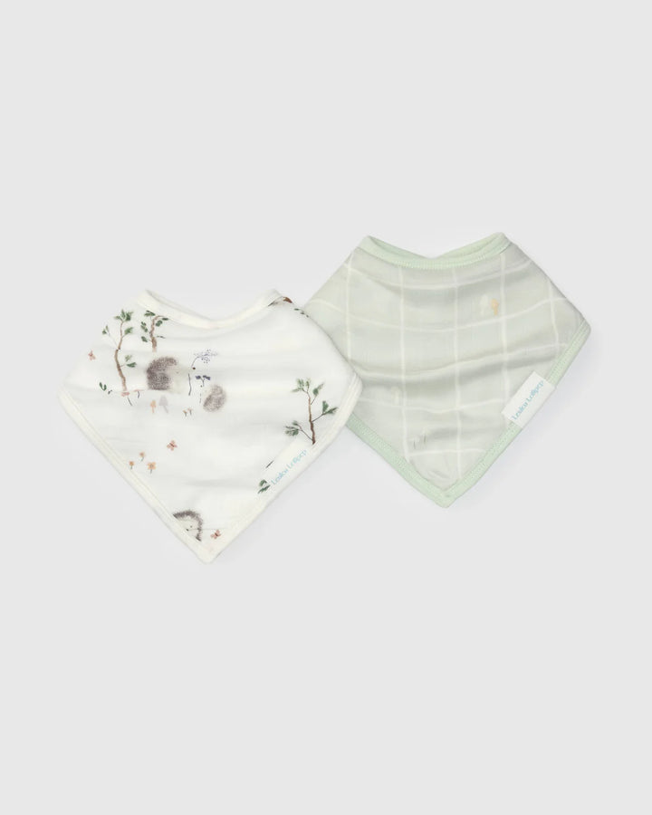 LouLou Lollipop Muslin Bandana Bib Set