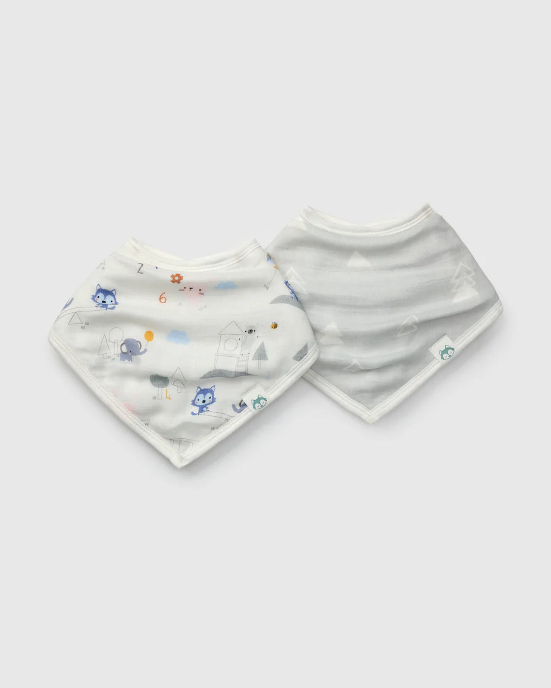 LouLou Lollipop Muslin Bandana Bib Set