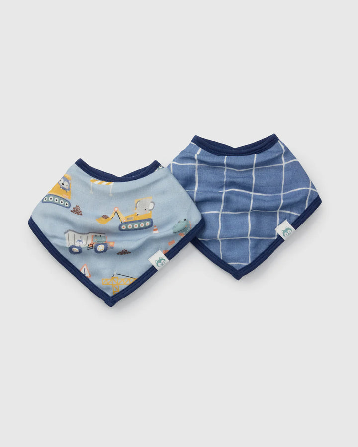 LouLou Lollipop Muslin Bandana Bib Set