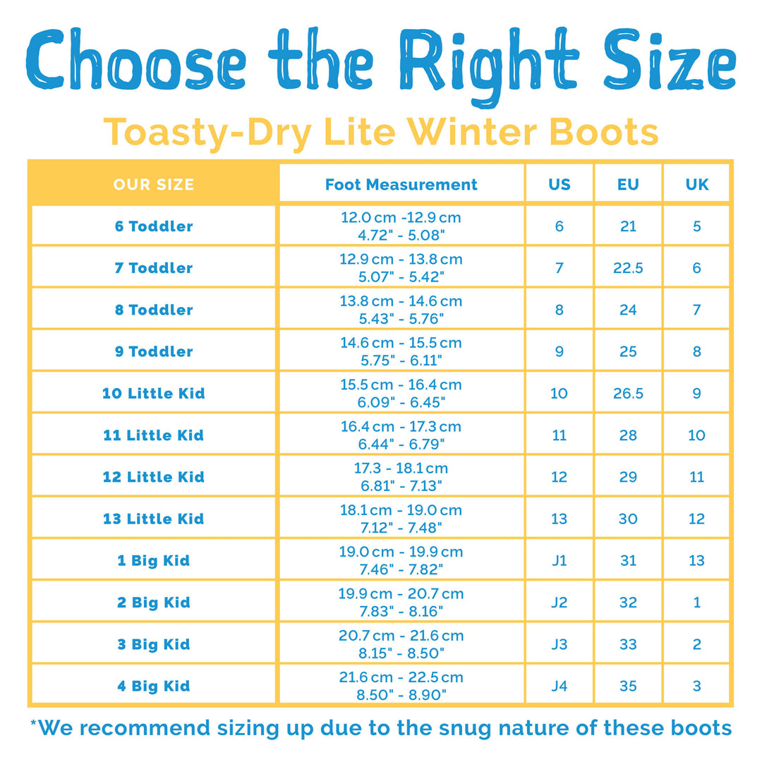 Jan &amp; Jul Toasty-Dry Lite Winter Boots - Space Dinos