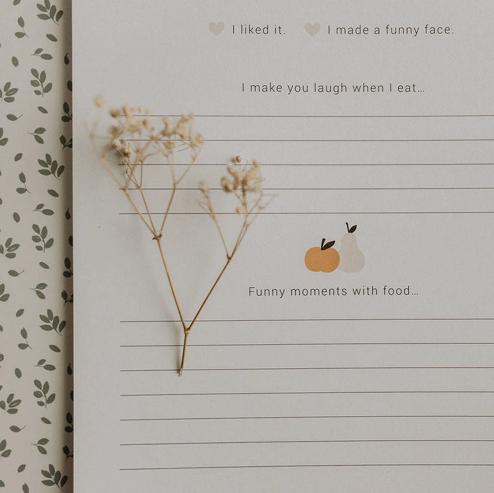 Le Petit Tableau Noir - Baby Book Sage
