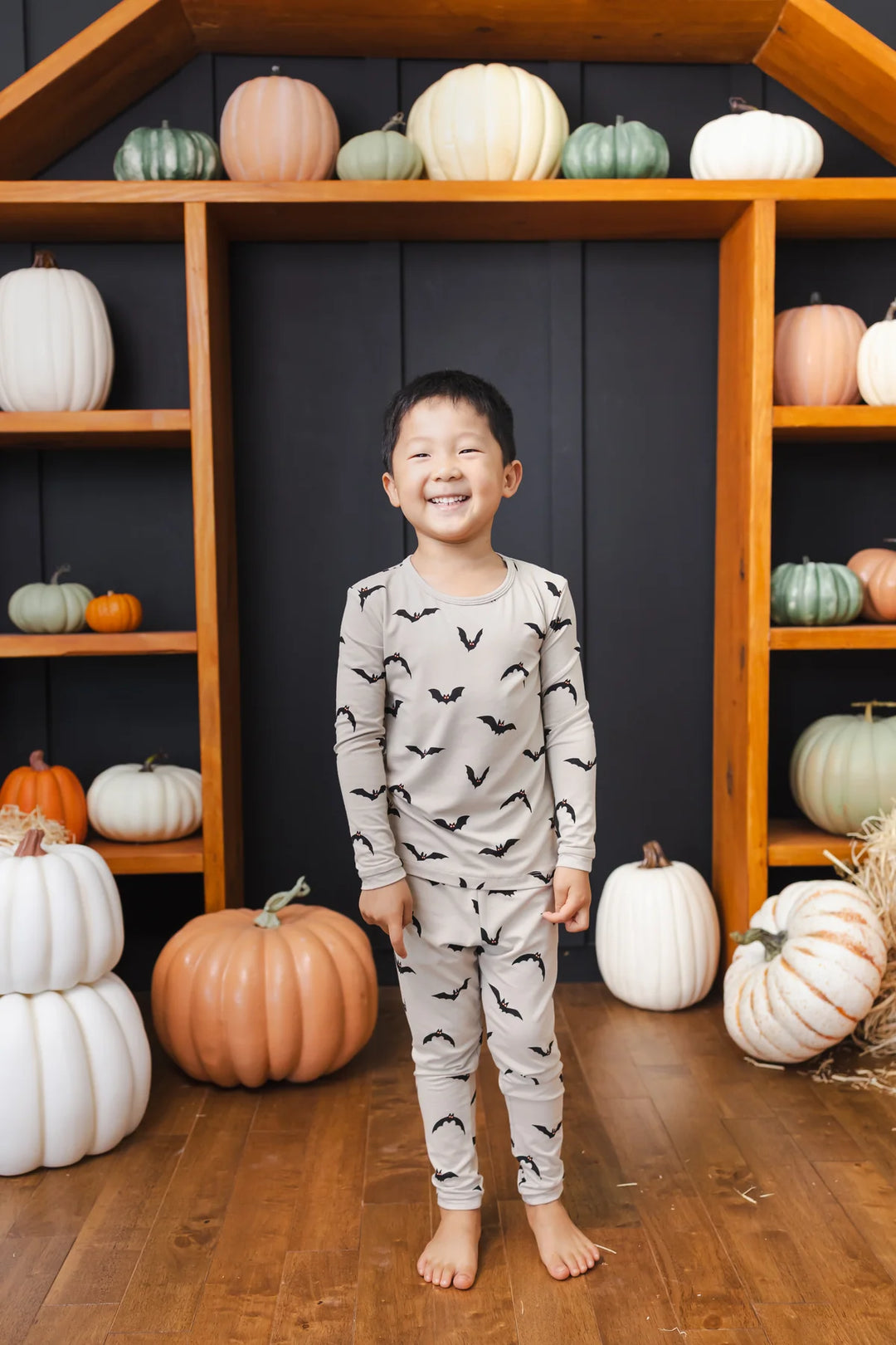 Kyte Baby Long Sleeve Toddler Pajama Set - Bats