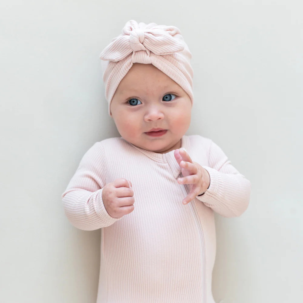 Kyte Baby Ribbed Headwrap - Blush Kyte Baby Ribbed Headwrap - Blush