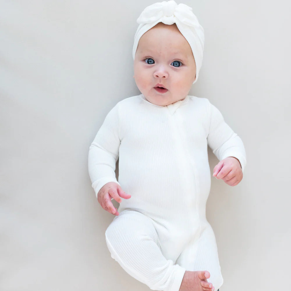 Kyte Baby Ribbed Headwrap - Cloud