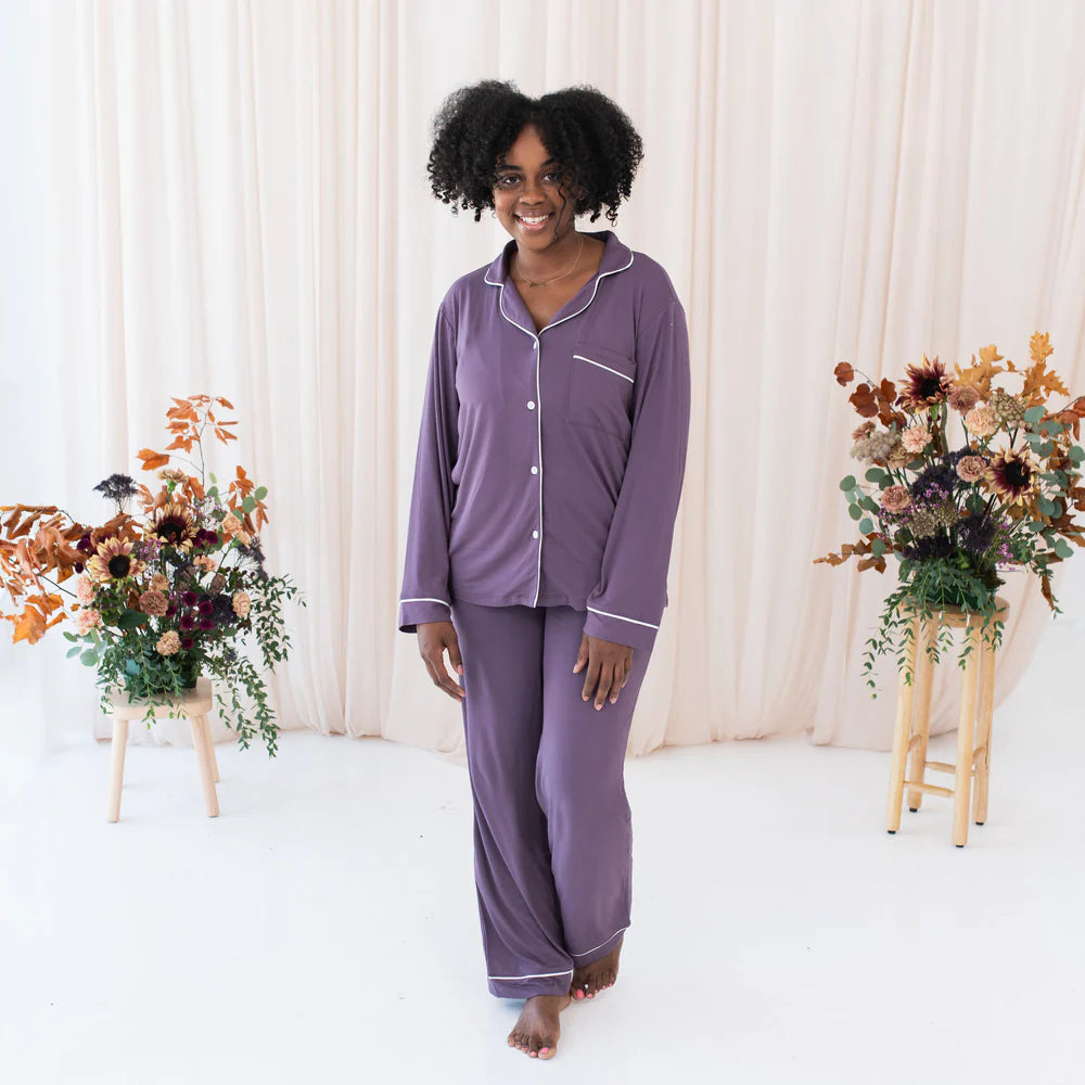 Ladies long sleeve pajama sets hotsell