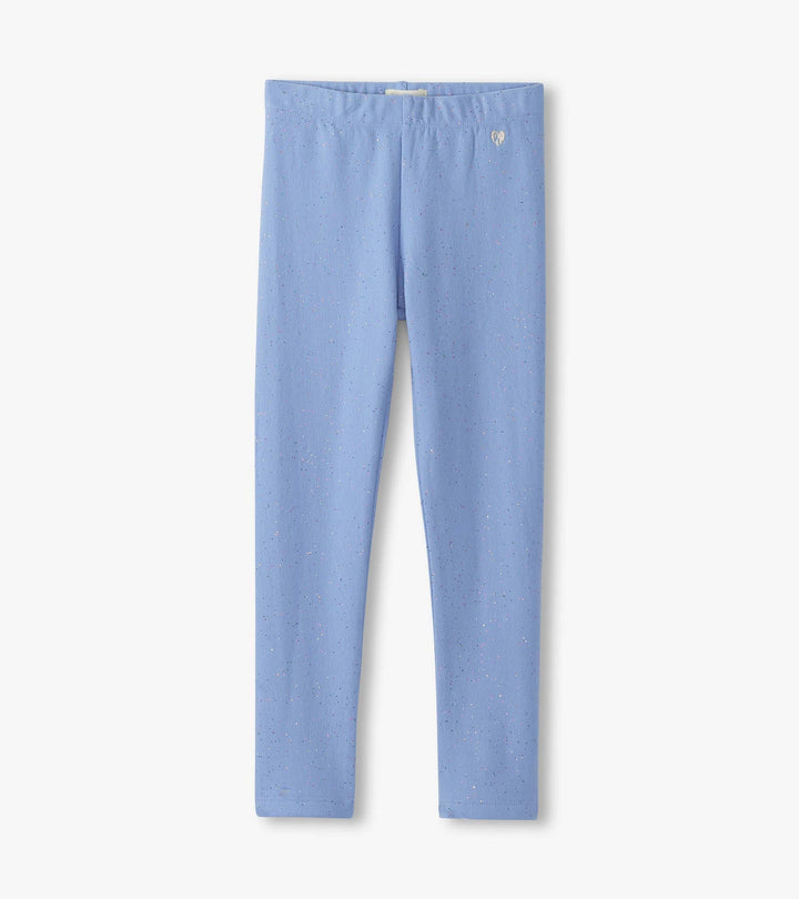 Hatley Girls Cornflower Blue Cozy Leggings