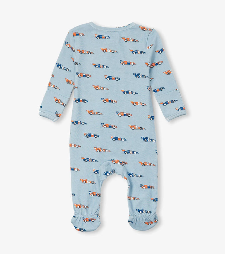 Hatley Baby Bamboo Coverall - Dinky Cars Hatley Baby Bamboo Coverall - Dinky Cars
