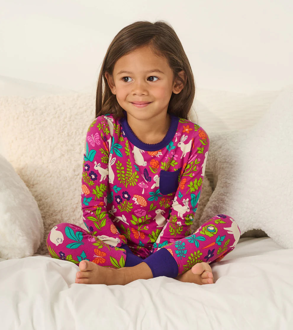 Hatley Bamboo Pajama Set - Storybook Bunnies Hatley Bamboo Pajama Set - Storybook Bunnies