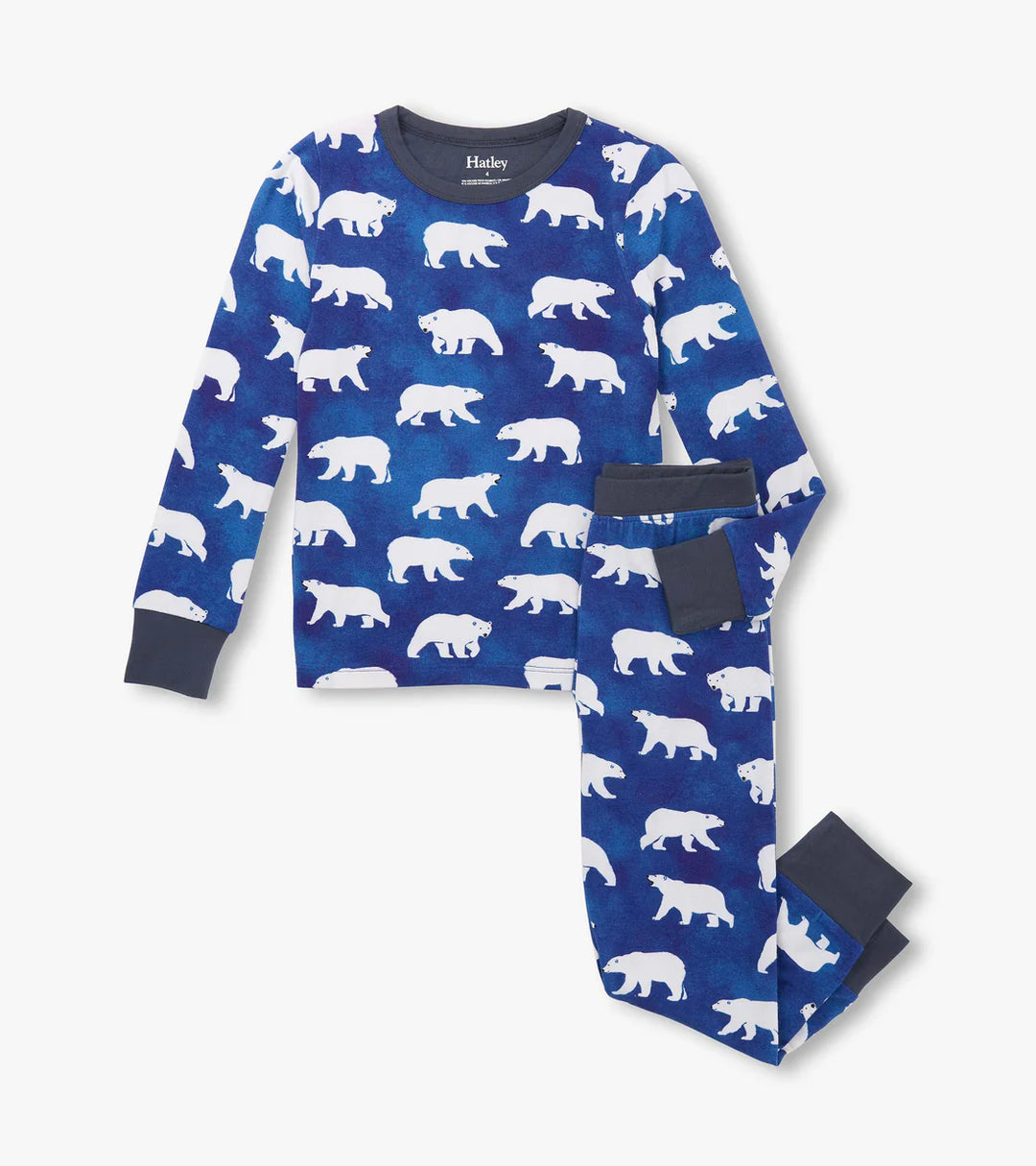Hatley Bamboo Pajama Set - Midnight Polar Bear