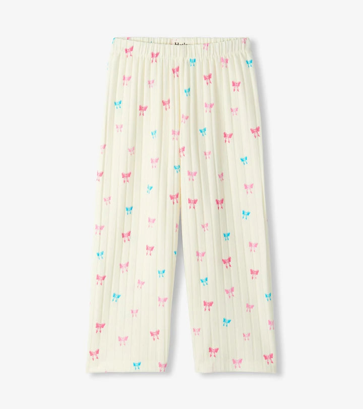 Hatley Relaxed Fit Button Down Pajama Set - Tiny Bows