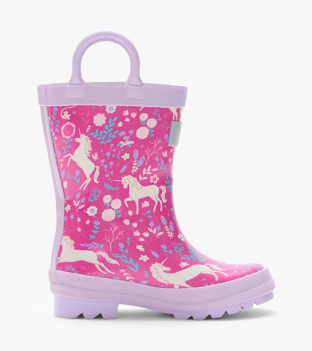 Hatley Rain Boots With Handles - Unicorn Forest