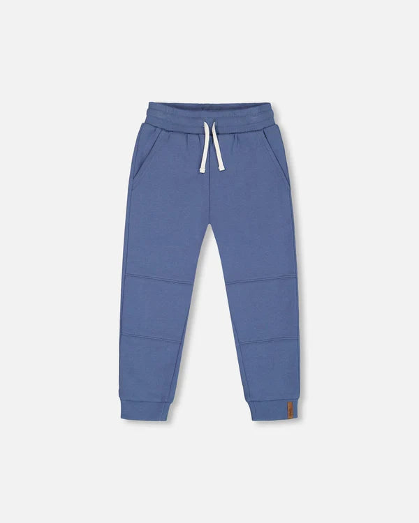 Deux Par Deux Fleece Sweatpants - Blue