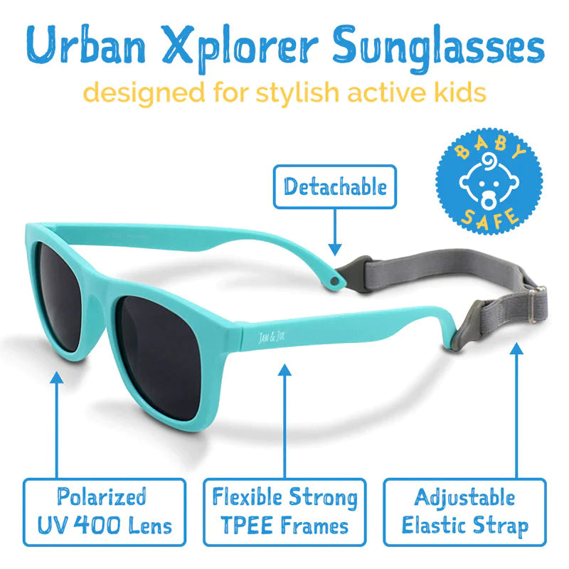 Jan &amp; Jul Kids Urban Xplorer Sunglasses - Navy Aurora