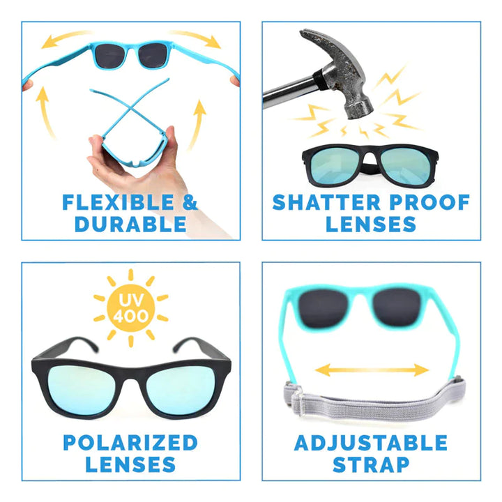 Jan &amp; Jul Kids Urban Xplorer Sunglasses - Orchid Aurora