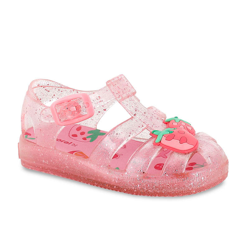 Mayoral Jelly Sandals - Transparent Strawberries