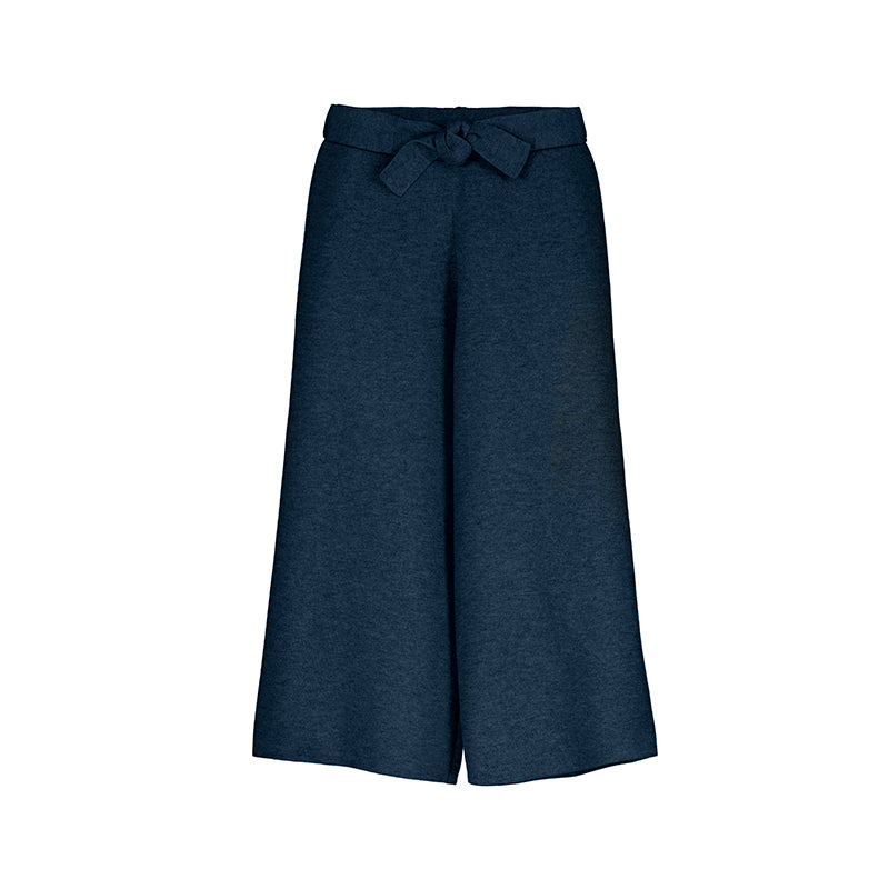 Mayoral Knit Culotte Pant - Navy