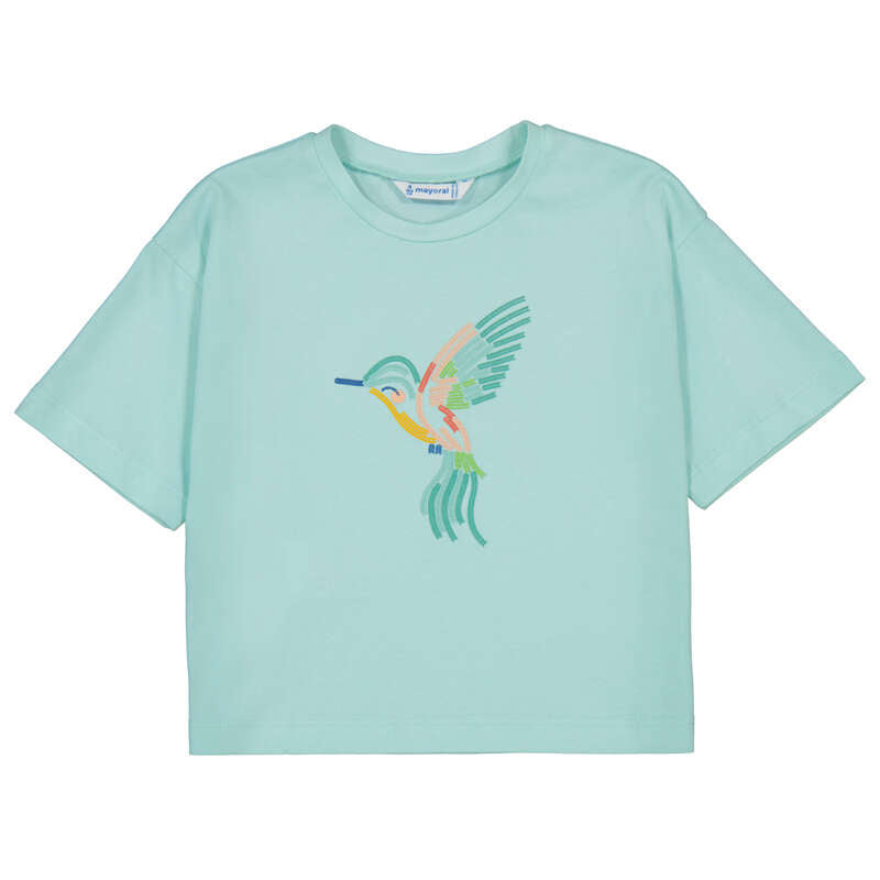 Mayoral Drop Shoulder T-Shirt - Aniseed