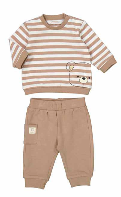 Mayoral 2pc set - Moon Muffi Striped Bear Mayoral 2pc set - Moon Muffi Striped Bear