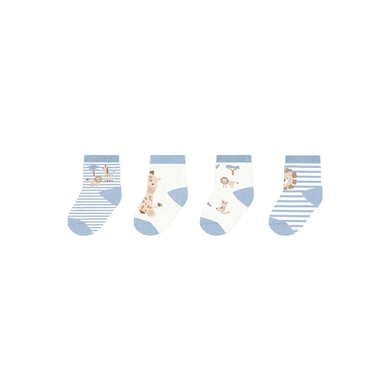 Mayoral 4pck Socks Set - Atlantis Blue