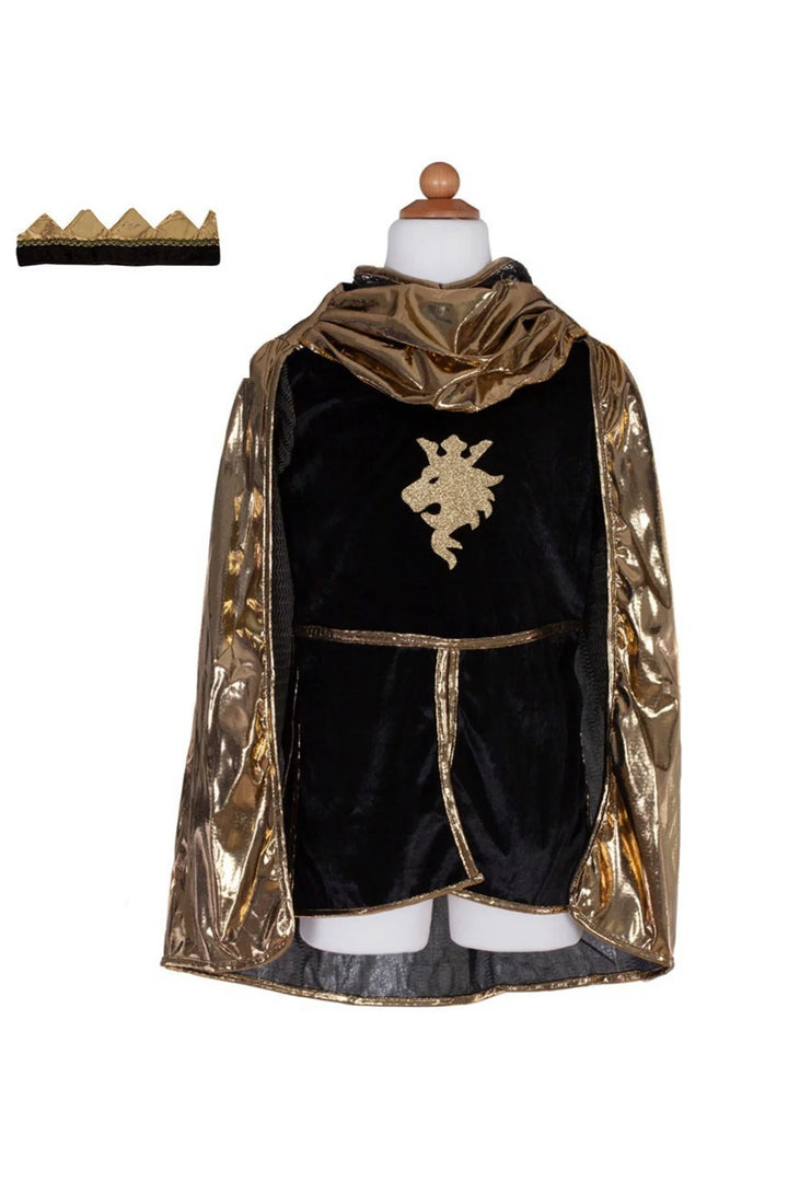 Great Pretenders Golden Knight with Tunic, Cape &amp; Crown Set