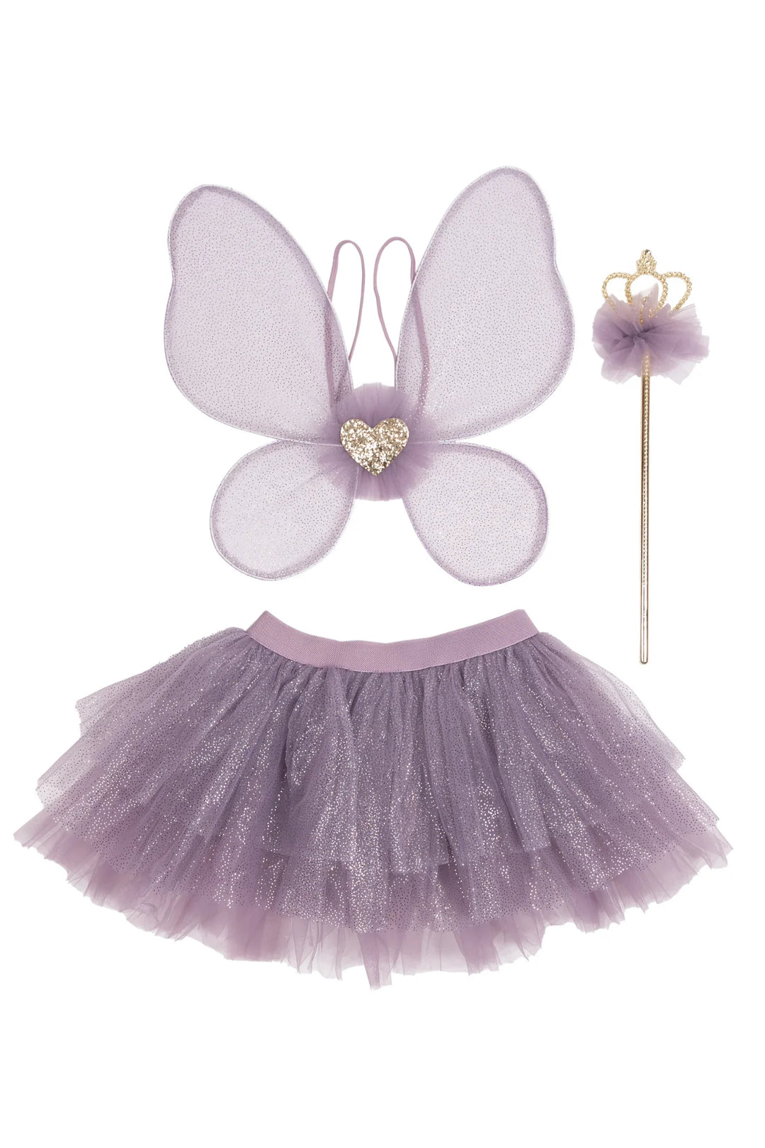 Great Pretenders Royal Fairy Princess Skirt Set - Purple