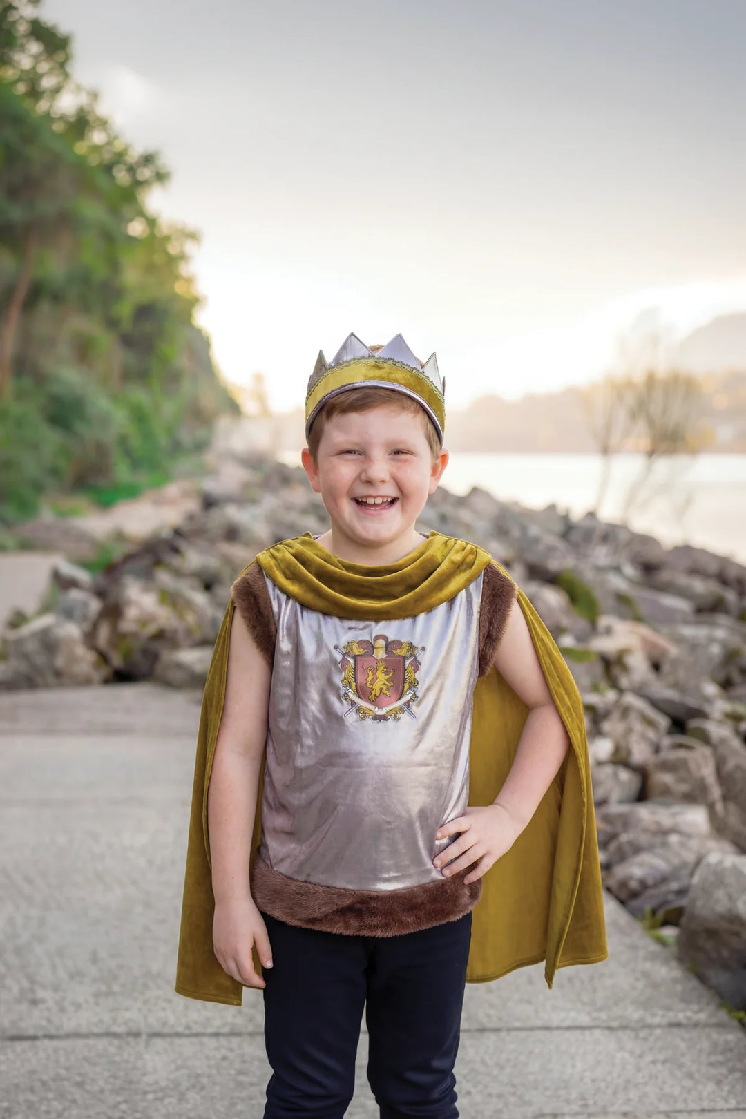 Great Pretenders Sir Wolfheart Tunic, Cape &amp; Crown Set