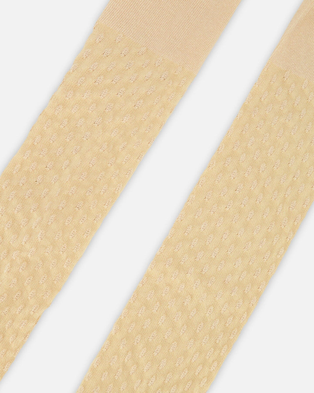 Deux Par Deux Knit Tights - Nougat/Beige