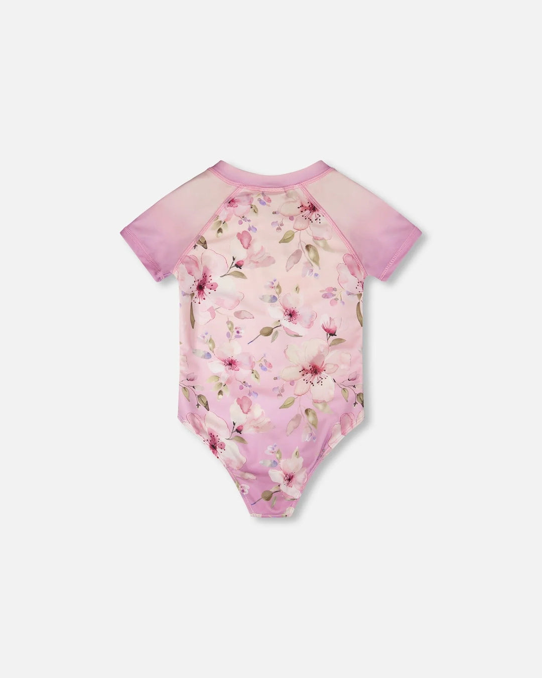 Deux Par Deux One-Piece Swimsuit - Purple Flower