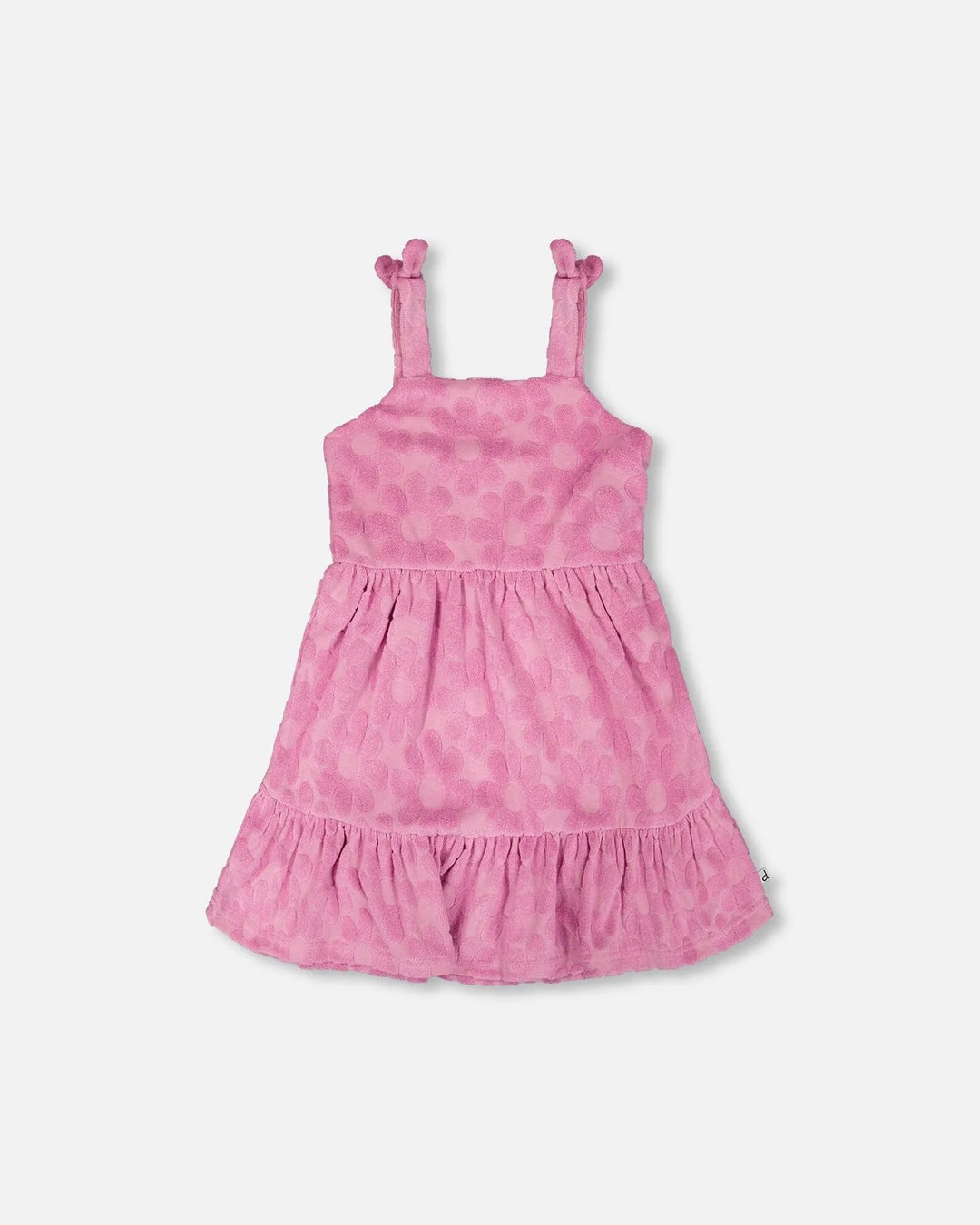 Deux Par Deux Beach Cover-Up Dress - Lilac Flowers