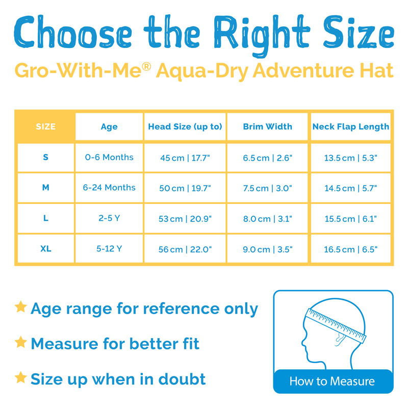 Jan & Jul Gro-with-me Aqua Dry Adventure Hat - Wheat Jan & Jul Gro-with-me Aqua Dry Adventure Hat - Wheat