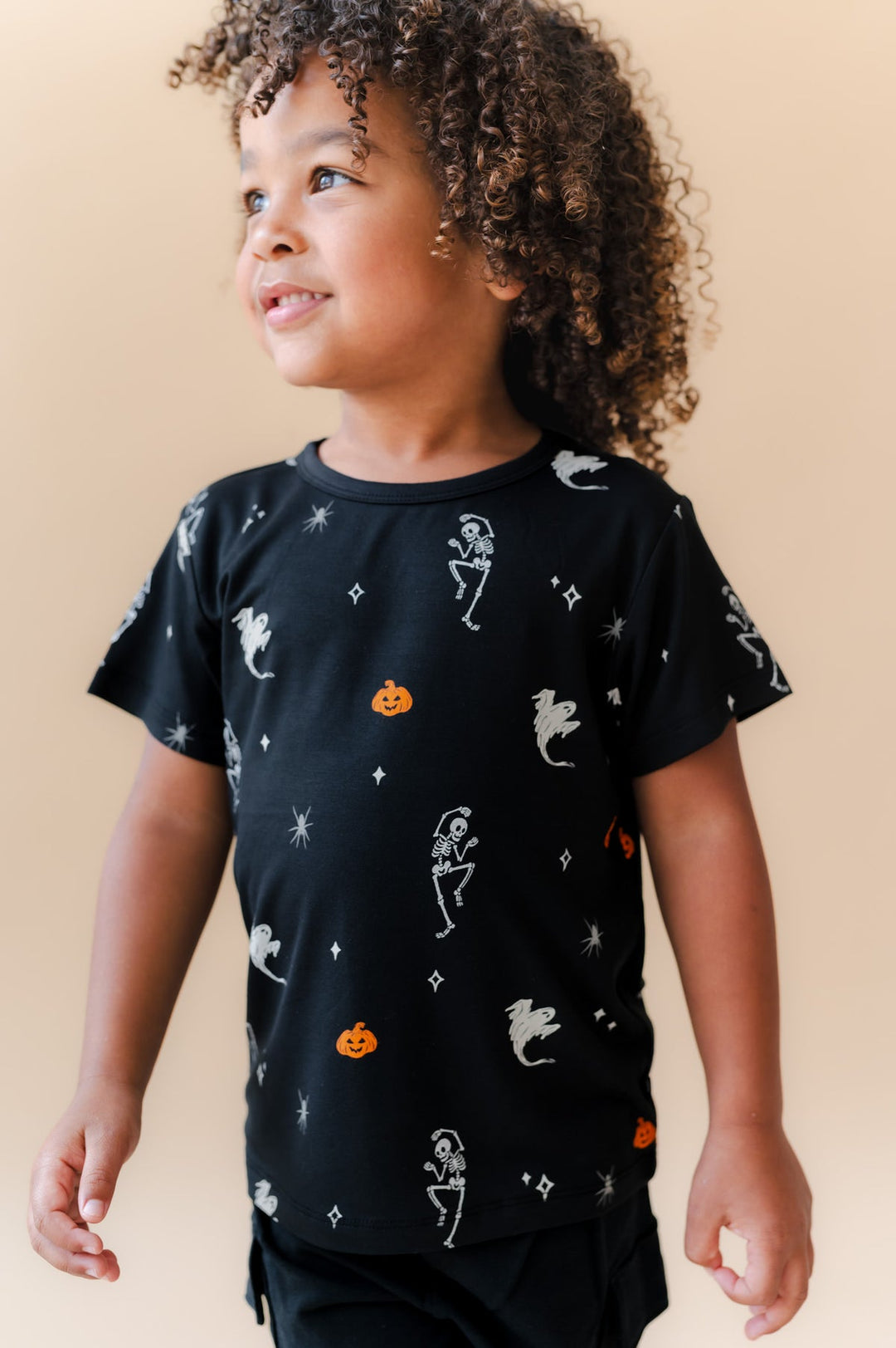 Kyte Baby Toddler Basic Tee - Halloween Friends