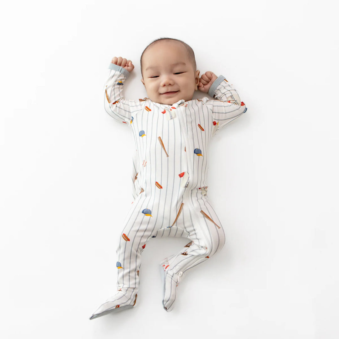 Kyte Baby Zippered Footie - Home Run